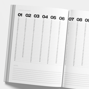 2027 Planner - A5 Weekly Edition Checked (Pre-Order)