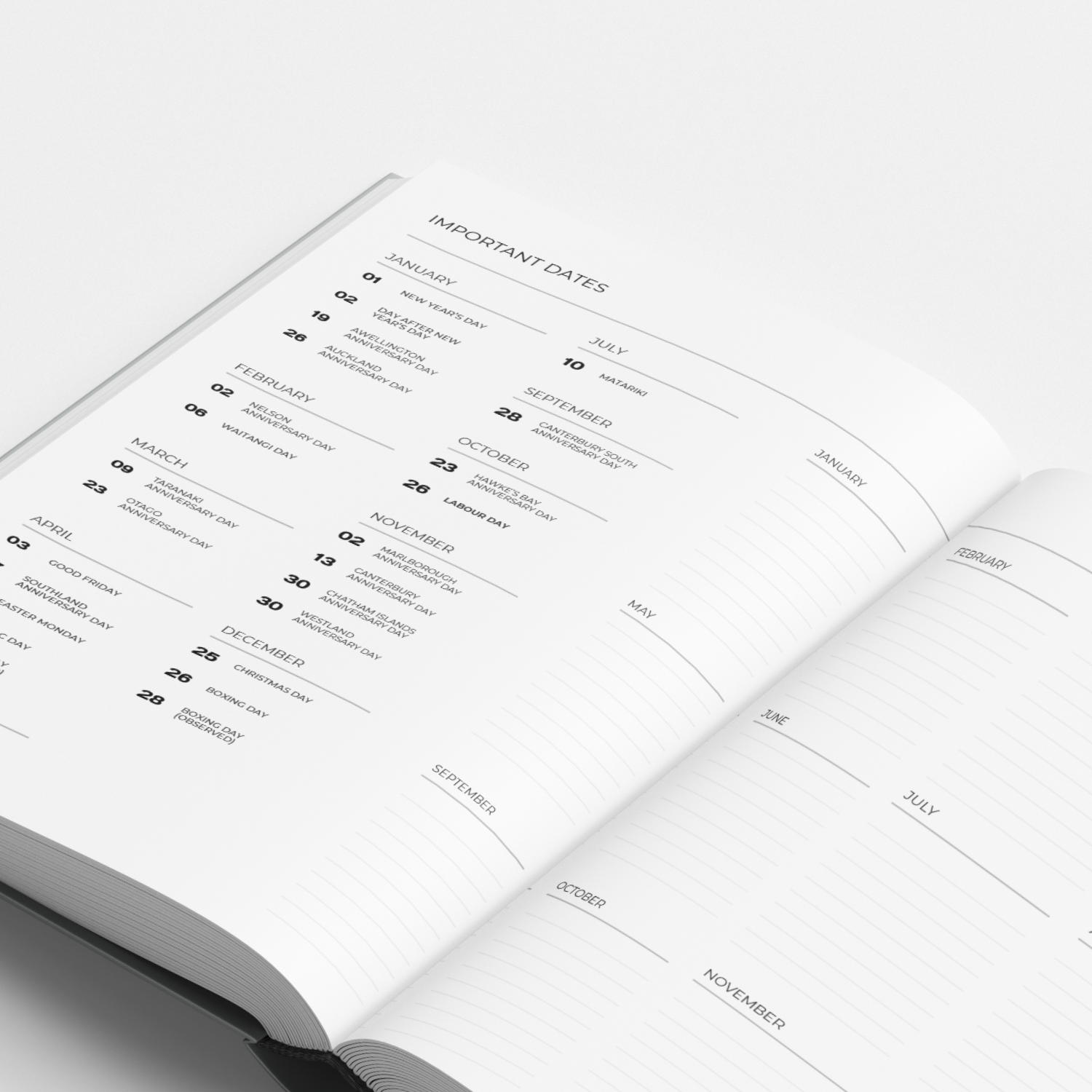 2027 Planner - A5 Weekly Edition Checked (Pre-Order)