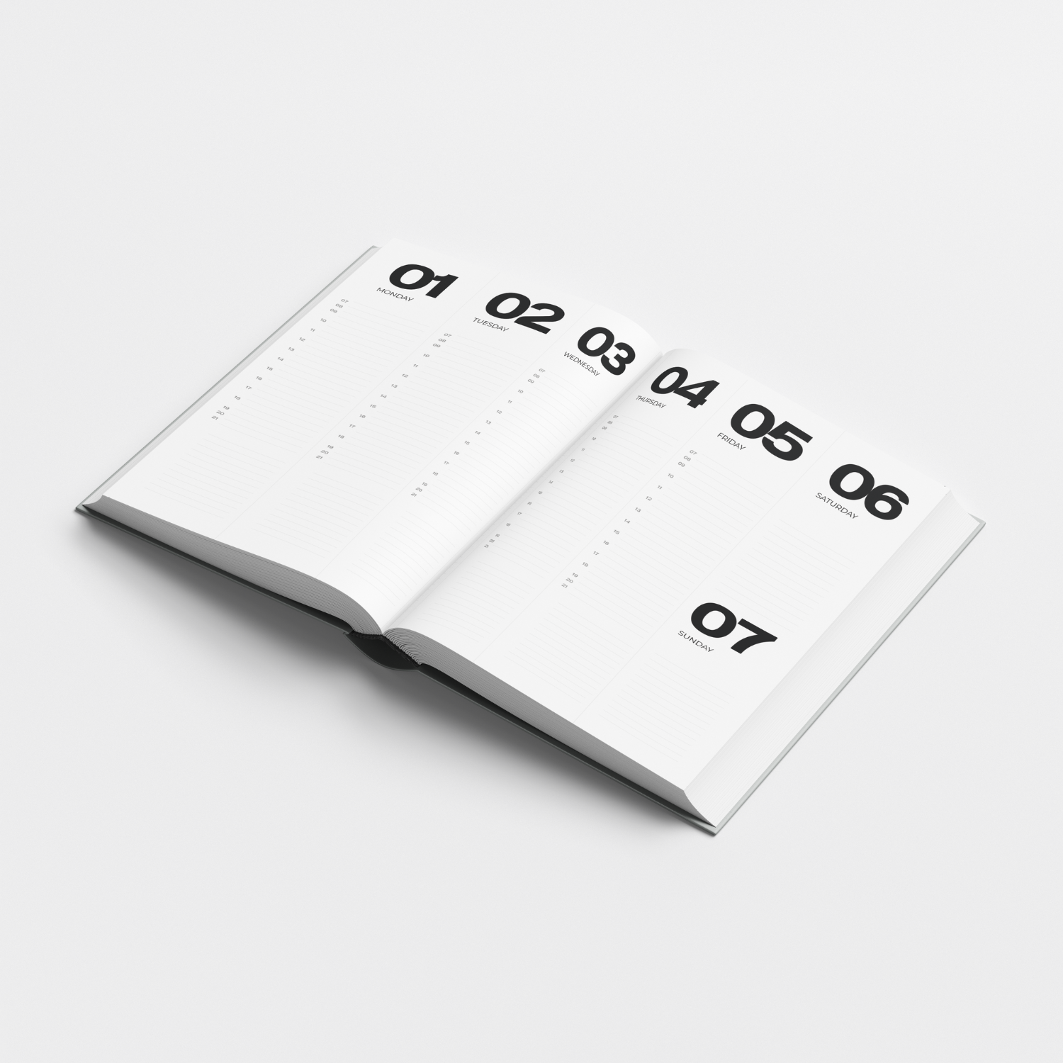 2027 Planner - A5 Weekly Edition Checked (Pre-Order)
