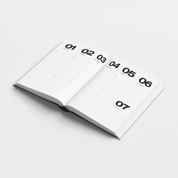 2027 Planner - A5 Weekly Edition Checked (Pre-Order)