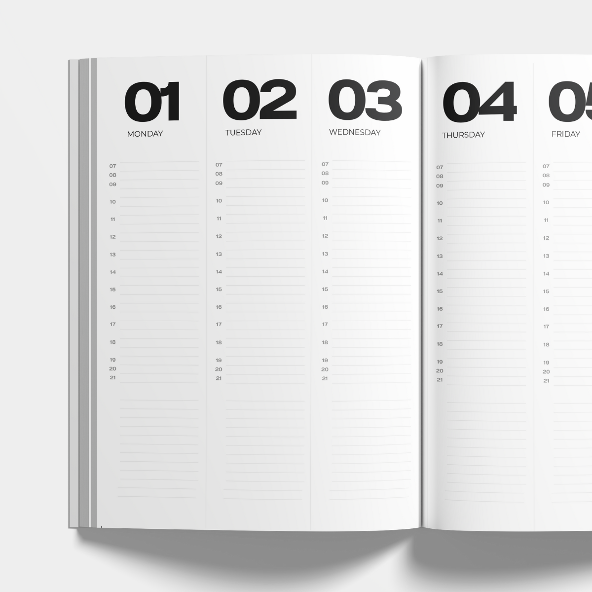 2027 Planner - A5 Weekly Edition Checked (Pre-Order)